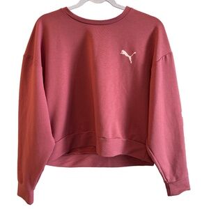 PUMA Cropped Pullover Sweatshirt
